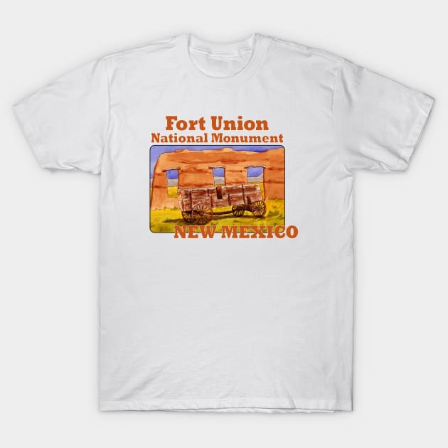 Fort Union National Monument, New Mexico T-Shirt by MMcBuck